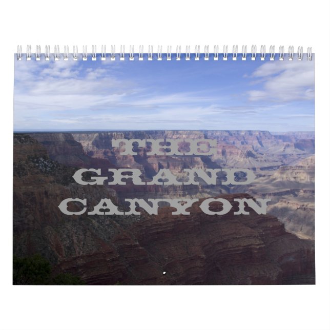 O Calendário do Grand Canyon (Capa)