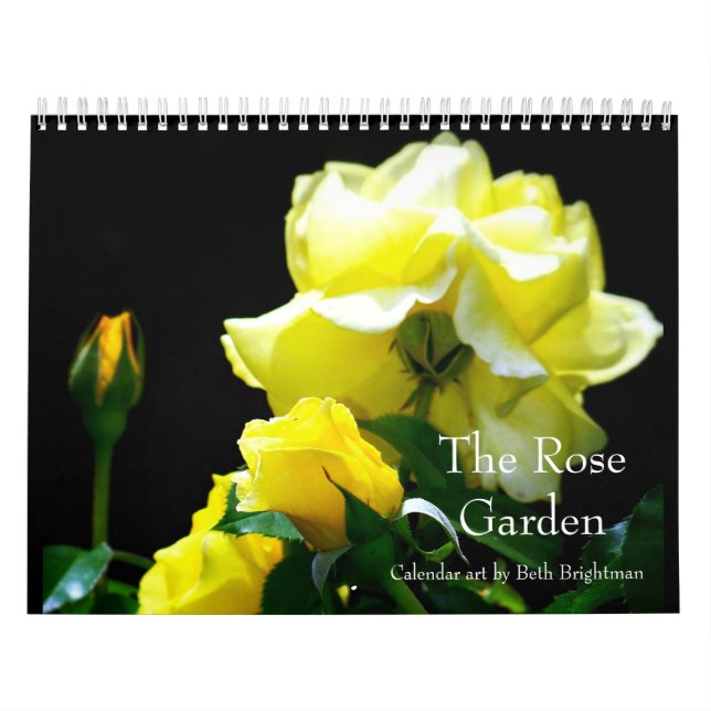 O Calendário do Jardim Rosa (Capa)