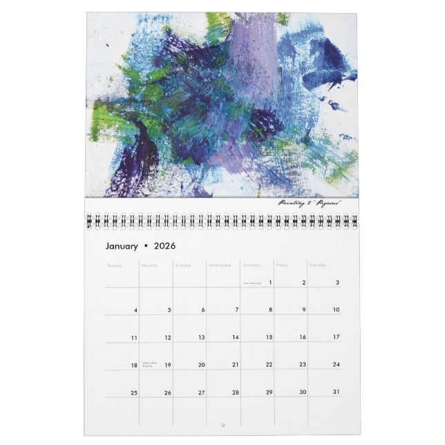 O Calendário do Pintor 2011 (Jan 2026)