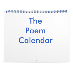 O Calendário do Poema