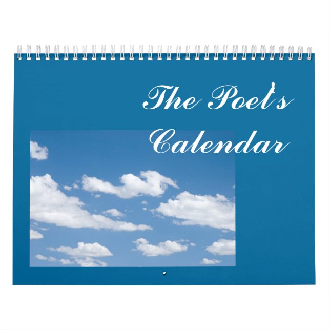 O calendário do poeta (Capa)