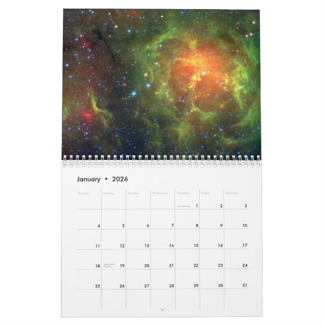O calendário do universo (Jan 2026)