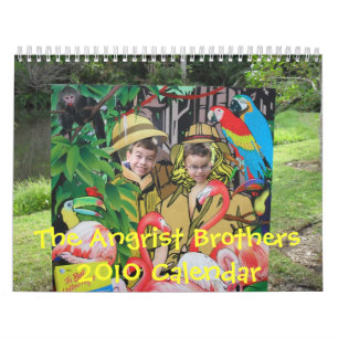 O calendário dos irmãos 2010 de Angrist