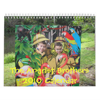 O calendário dos irmãos 2010 de Angrist