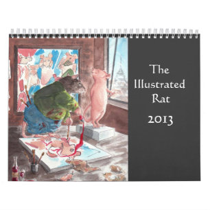O calendário ilustrado do rato 2013