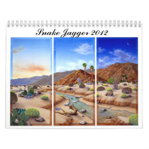 O calendário oficial de Jagger 2012 do cobra