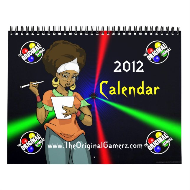 O Calendário Original do Gamerz 2018 (Capa)