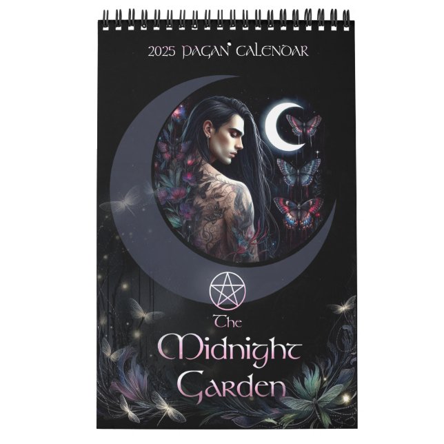 O Calendário Pagan do Jardim 2025 (Capa)