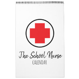 O calendário perfeito das enfermeiras da escola!