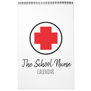 O calendário perfeito das enfermeiras da escola!
