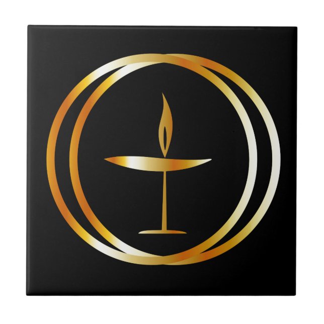 O cálice flamejante (Frente)