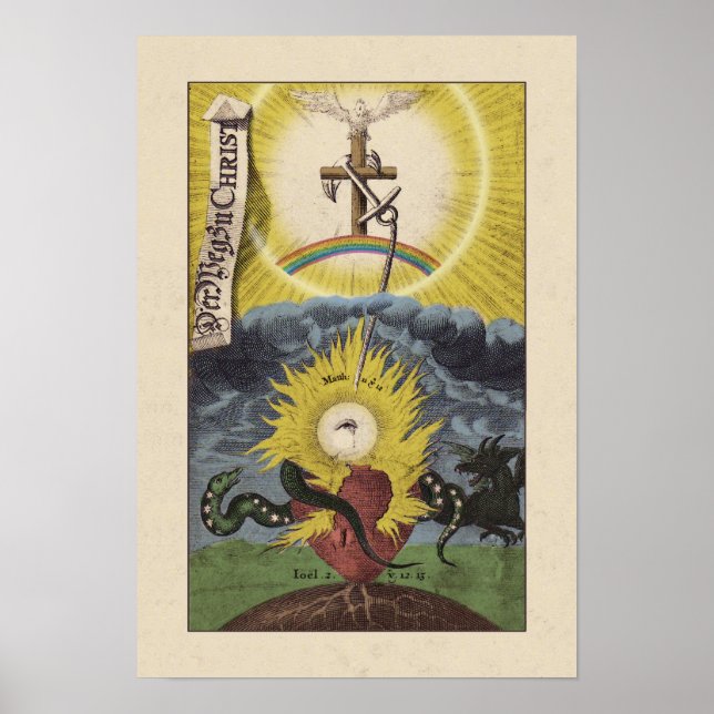 "O caminho para o Cristo" Jacob Bohme Poster (Frente)