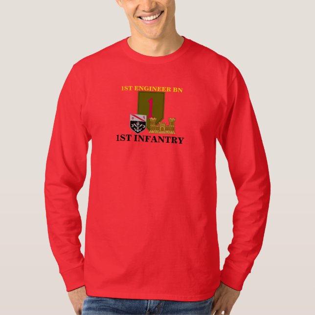 ø CAMISA da INFANTARIA do BATALHÃO do ENGENHEIRO (Frente)