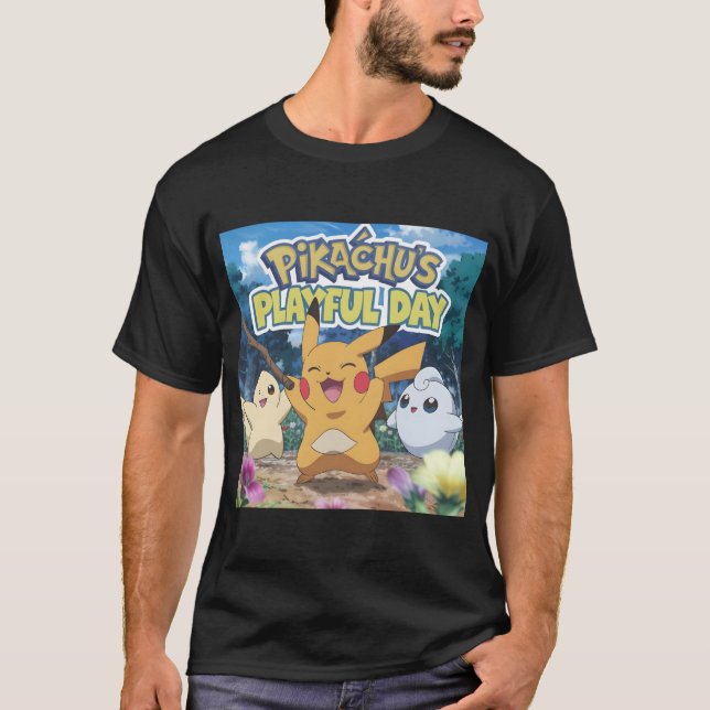 O Camiseta Pokémon Popular (Frente)