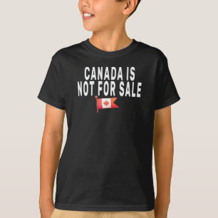 O Canadá Não Está À Venda Camiseta Orgulhosamente
