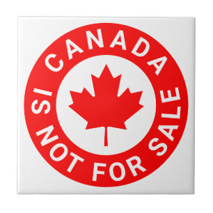 O Canadá não está à venda de folha vermelha de map