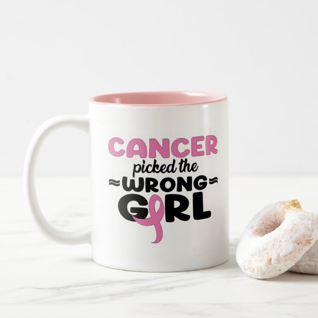 O cancer escolheu a caneca errada (Com Donut)
