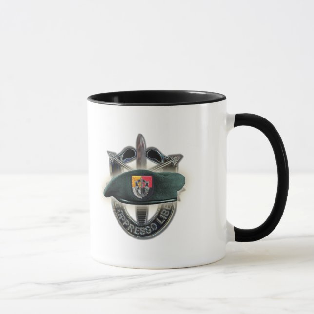 ó Caneca de Iraque do filho das boinas verdes do (Direita)