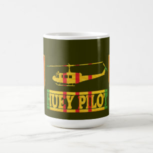 ø Caneca piloto da brigada UH-1 Huey do sinal