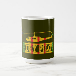 ø Caneca piloto da divisão UH-1 Huey da cavalaria