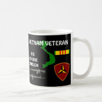 ó Canecas de café do veterano de Vietnam da
