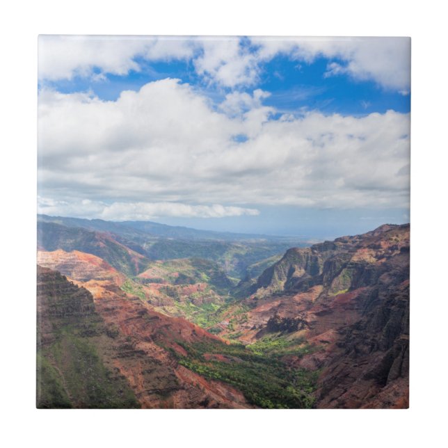 O Cânion Waimea (Frente)