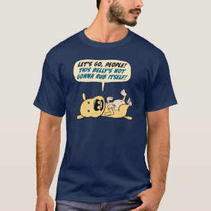 O cão precisa a camisa engraçada da RUB da barri