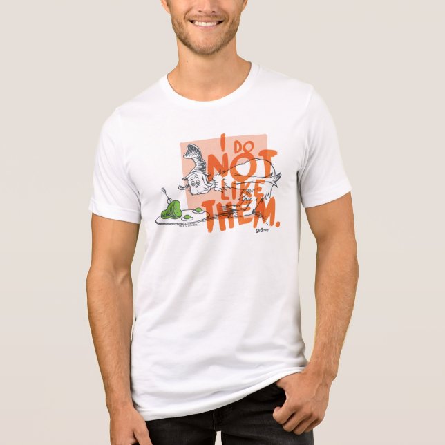O Cara Eu-Sou-Eu do Dr. Seuss "Eu Não Gosto" (Frente)