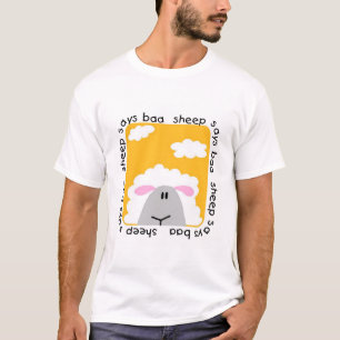 O carneiro diz o camiseta e os presentes do Baa