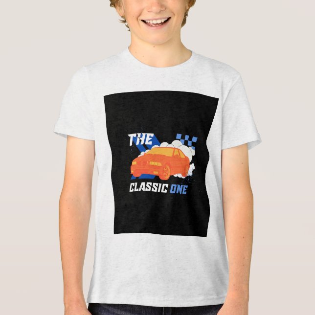 O carro clássico T-Shirt (Frente)