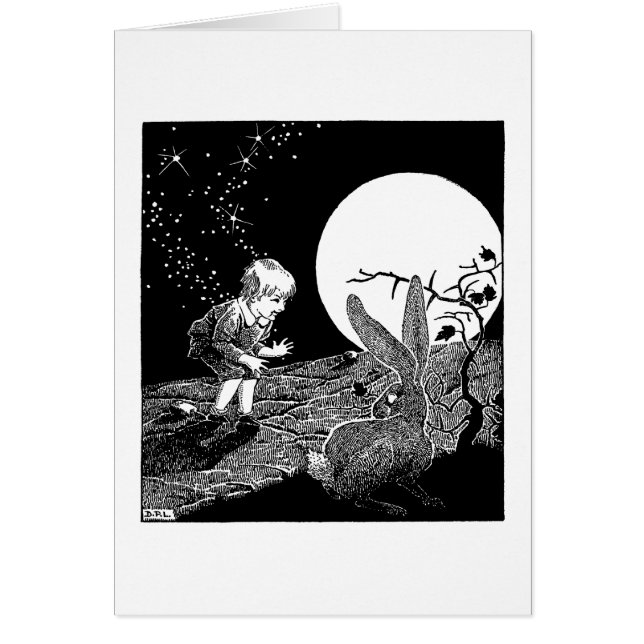 O cartão 2 da lebre (Frente)