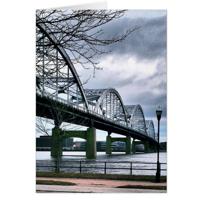 O cartão centenário da ponte (Frente)