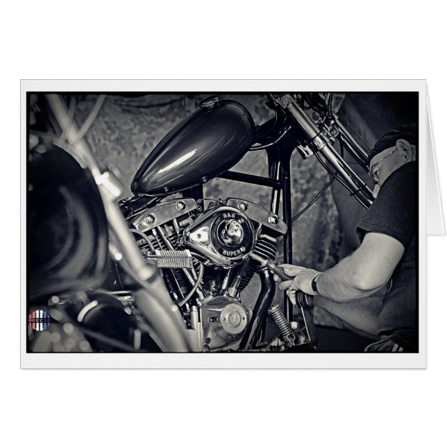 O cartão da emenda da borda da estrada (Frente Horizontal)