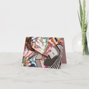 O cartão da explosão do Shofar