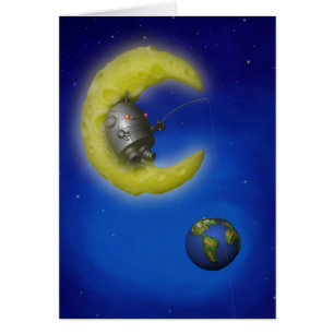 O Cartão da Lua de Pesca