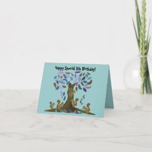 O Cartão de Aniversário do Quarto do Esquilo