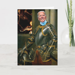 O Cartão de Aniversário Personalizável do Cavaleir