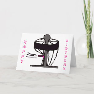 O cartão de boas-vindas do Disco de Feliz Aniversá