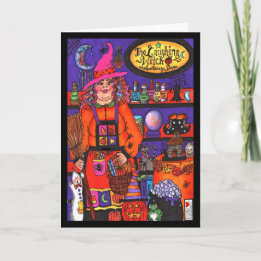 O Cartão de Desculpas da Bruxa Ridente