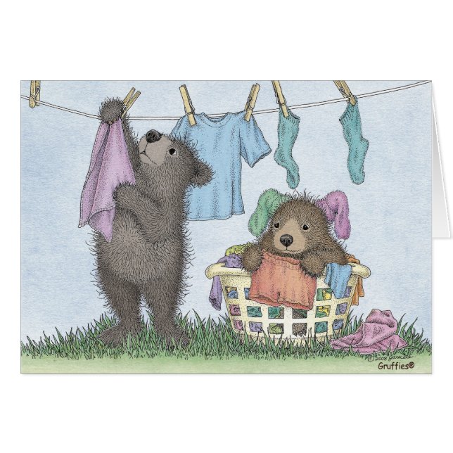 O cartão de Gruffies® (Frente Horizontal)