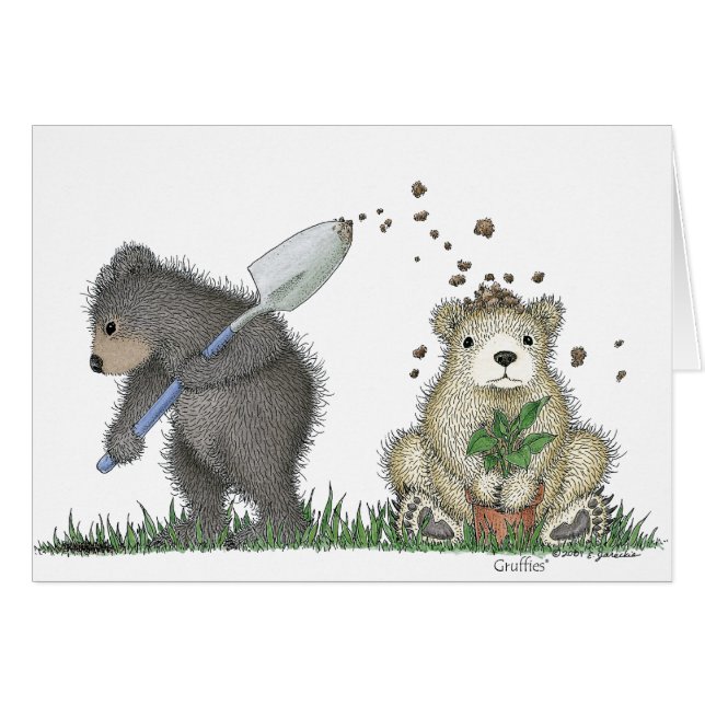 O cartão de Gruffies® (Frente Horizontal)