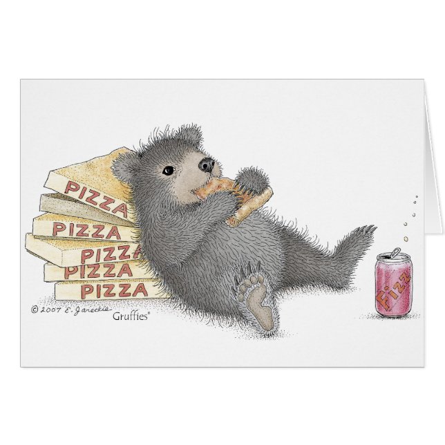 O cartão de Gruffies® (Frente Horizontal)