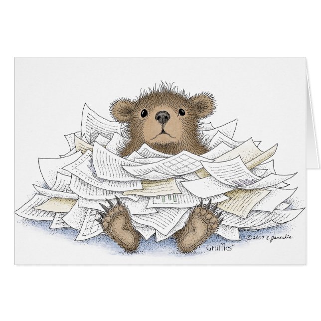 O cartão de Gruffies® (Frente Horizontal)