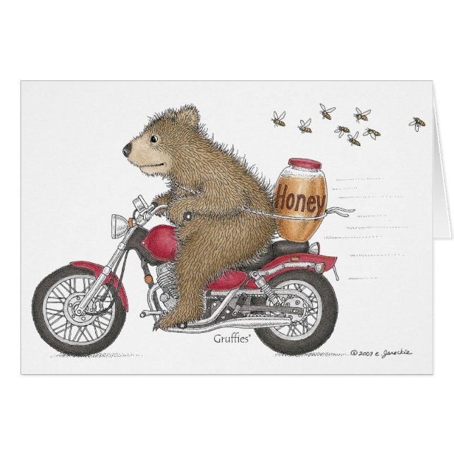 O cartão de Gruffies® (Frente Horizontal)