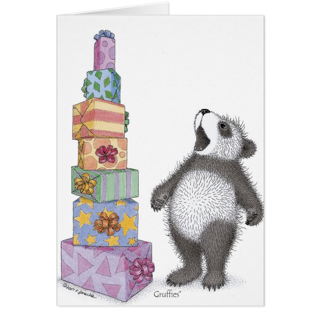 O cartão de Gruffies® (Frente)