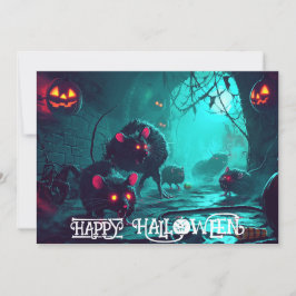 O Cartão de Halloween da Pumpkin Plague