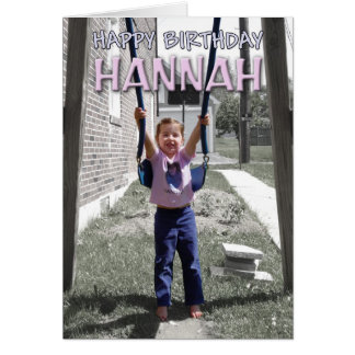 O cartão de Hannah