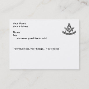 O cartão de mestrado passado