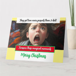 O cartão de Natal ELES TÊM MAIS DOIS PRESENTES!