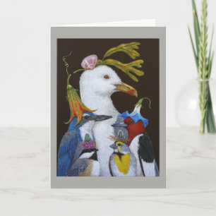 O cartão de saudação da Nova Babá